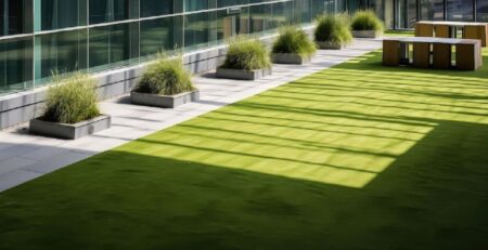 Natural Green Grass for Balcony