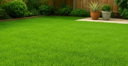 Natural green grass for balcony