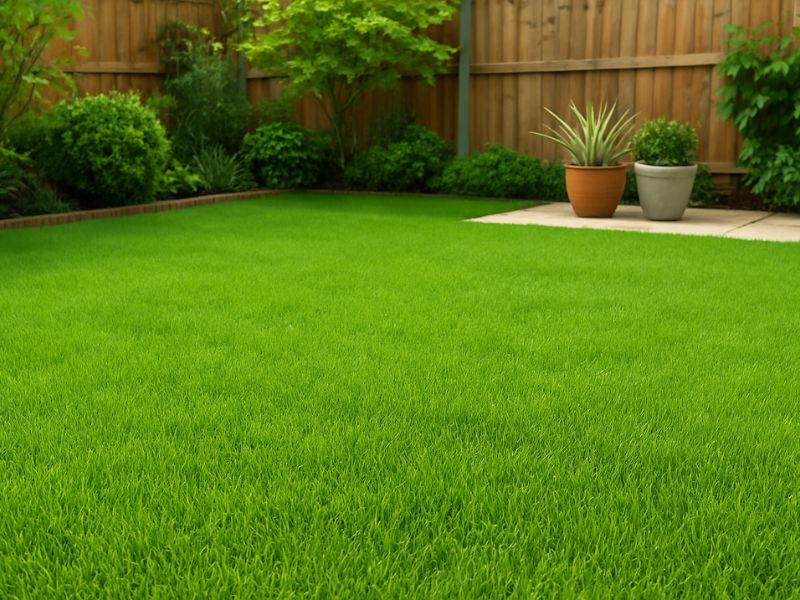 Natural green grass for balcony